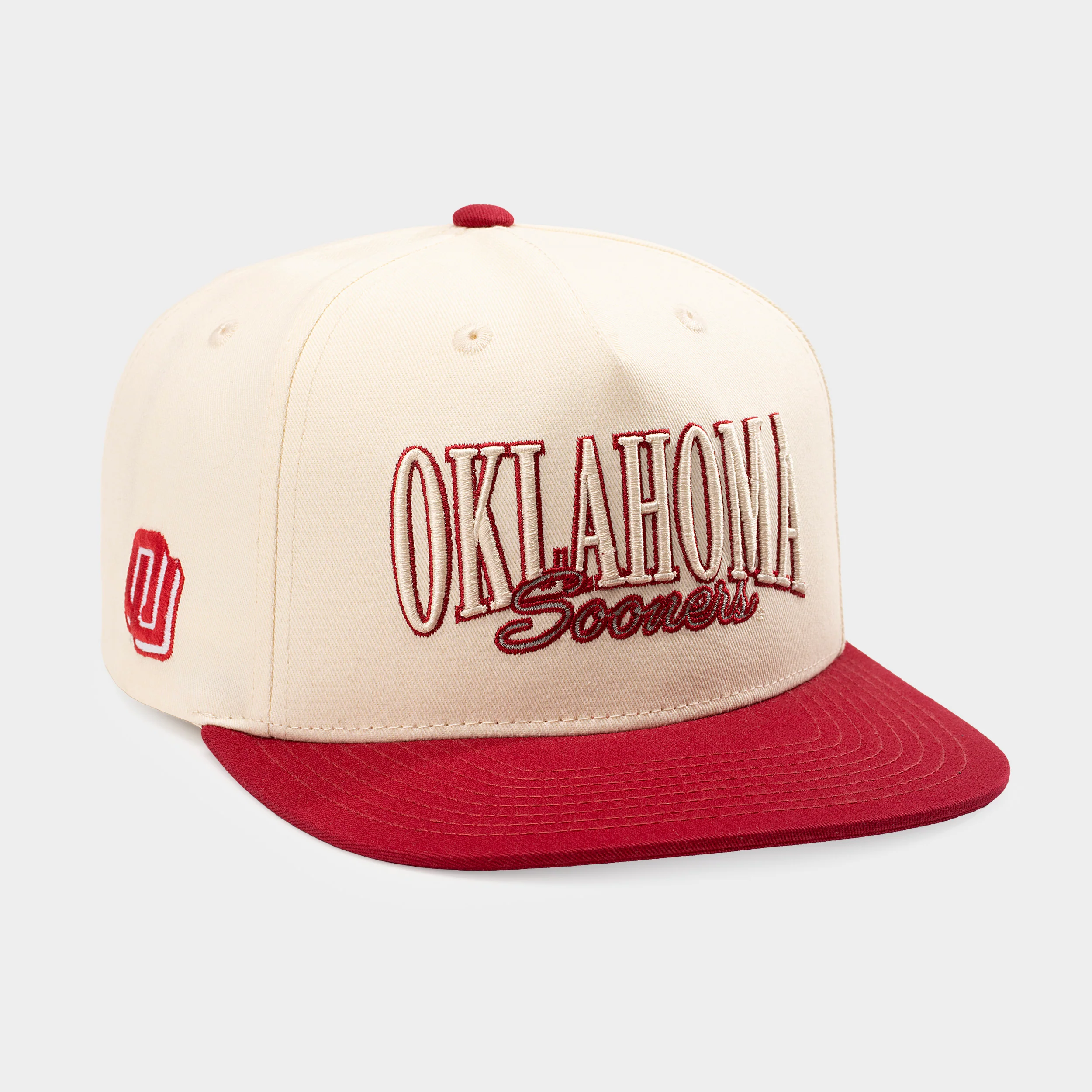 Oklahoma Sooners Two-Tone Snapback Hat - Image 2