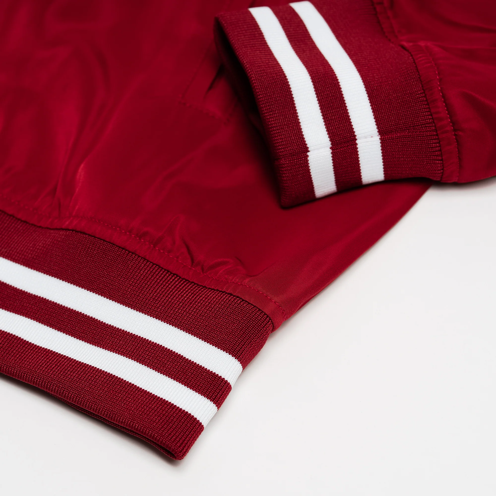Oklahoma Sooners Vintage Script Bomber Jacket - Image 6