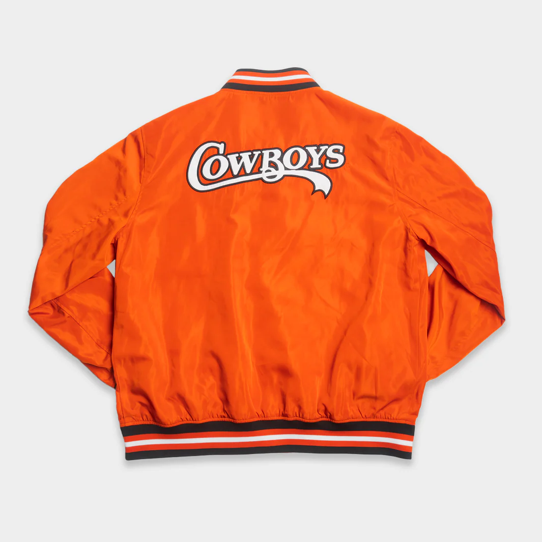 Oklahoma State Cowboys Vintage-Inspired Bomber Jacket - Image 2