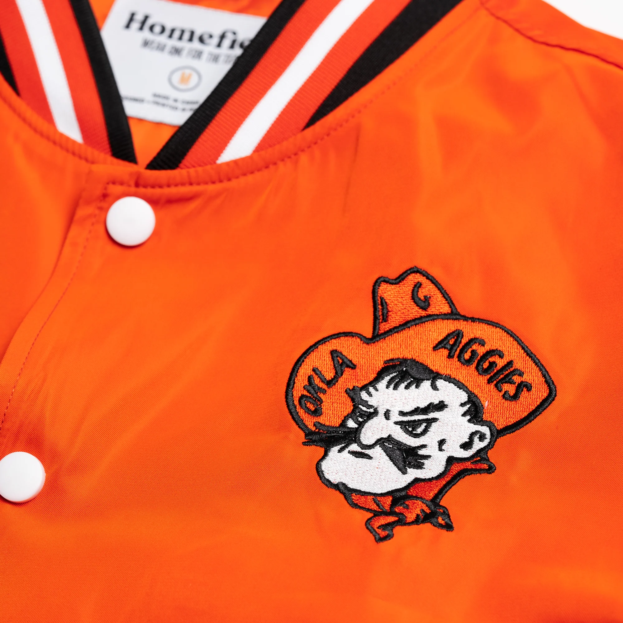 Oklahoma State Cowboys Vintage-Inspired Bomber Jacket - Image 5