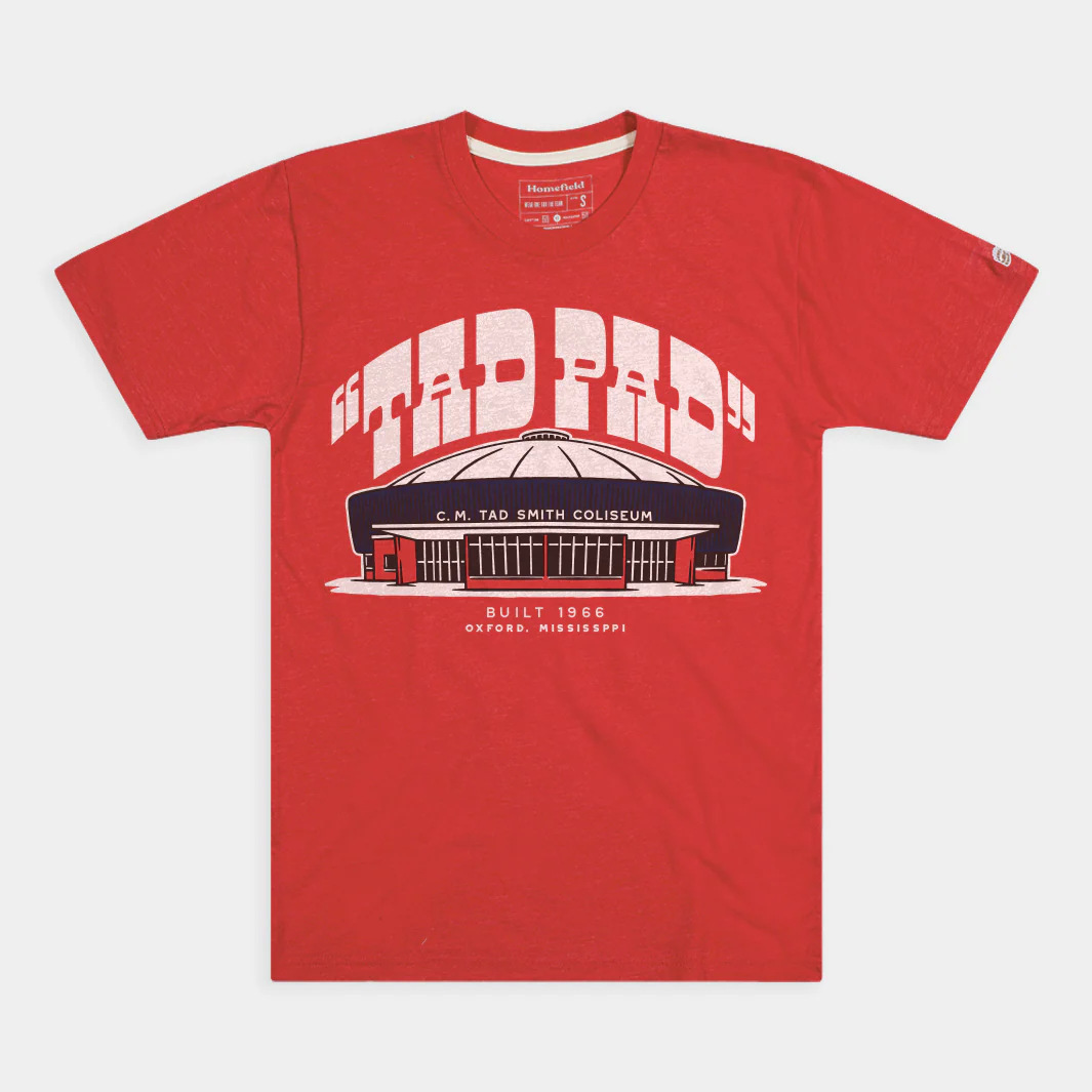 Ole Miss Basketball Vintage-Inspired "Tad Pad" Tee