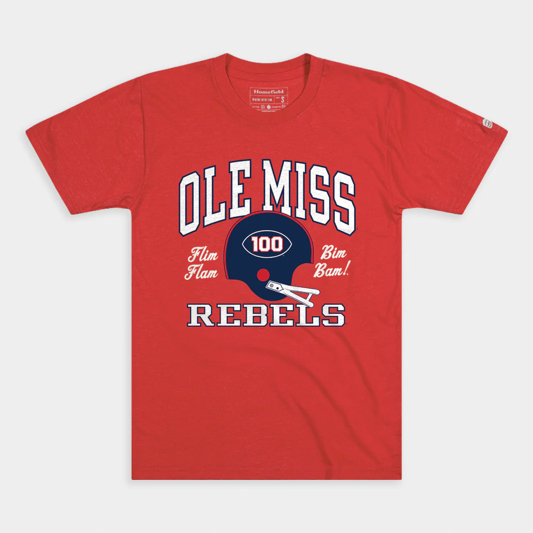 Ole Miss Football Centennial Tee
