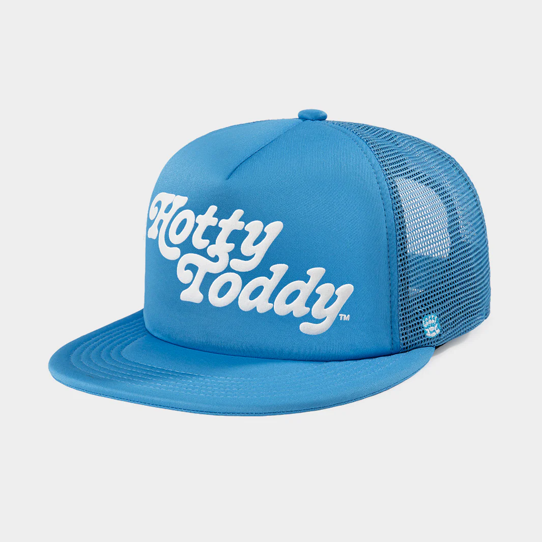 Ole Miss "Hotty Toddy" Puff Ink Trucker Hat