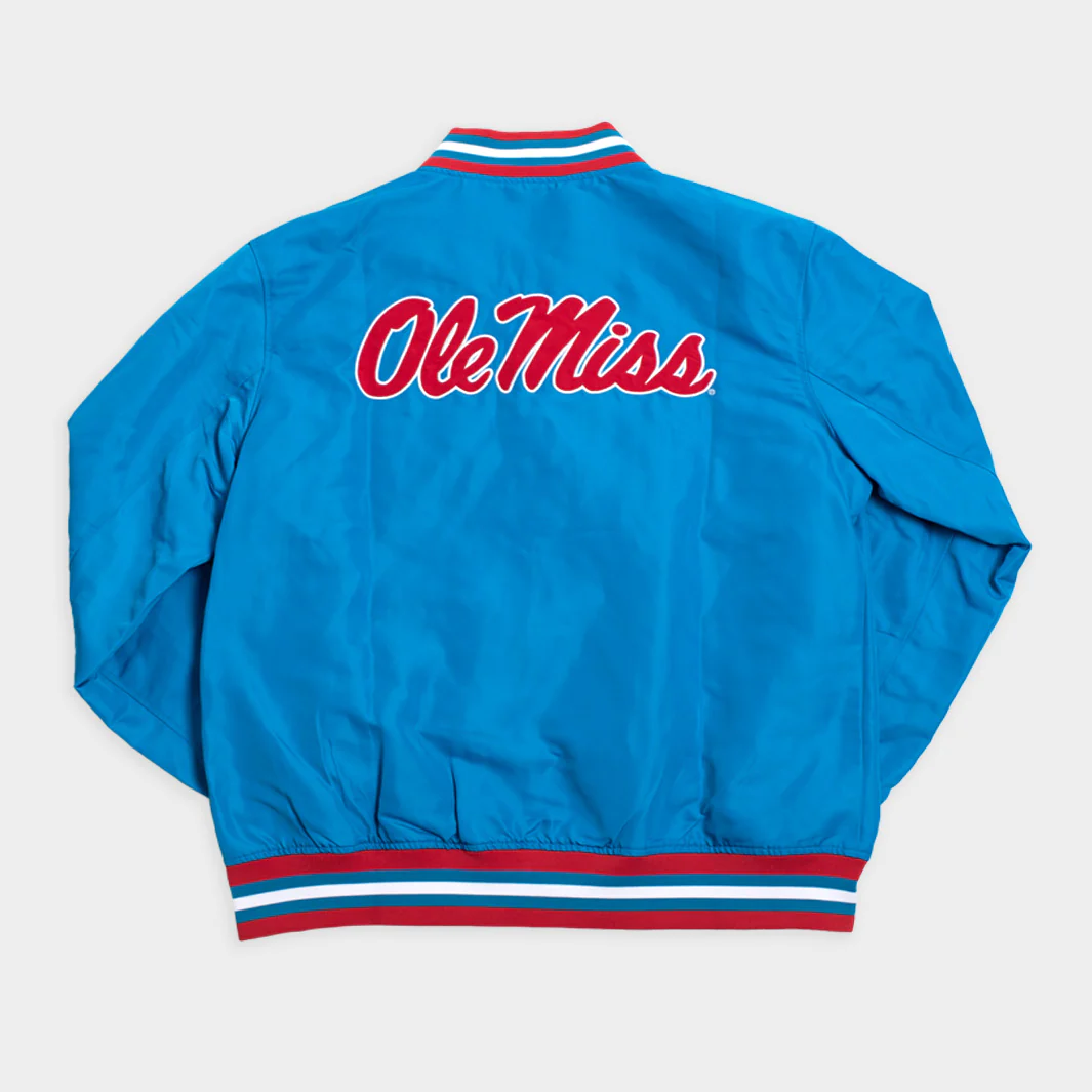 Ole Miss Vintage-Inspired Bomber Jacket - Image 2