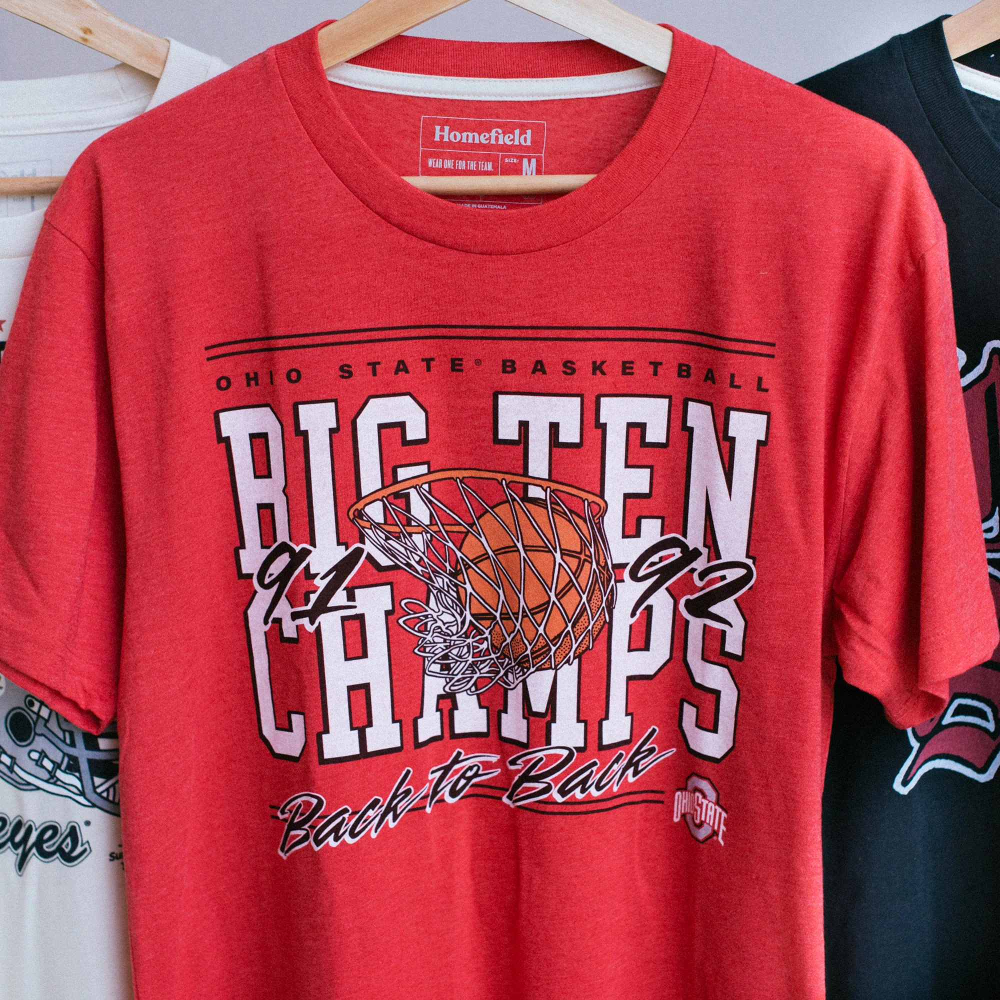 OSU Basketball 1991-92 Back-to-Back Big Ten Champs Tee - Image 2