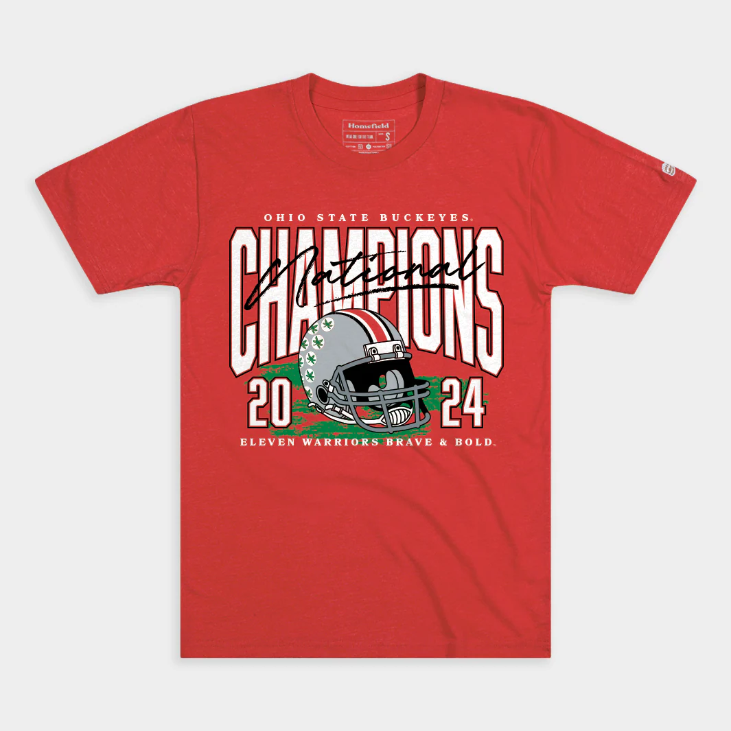 OSU Buckeyes "Brave and Bold" 2024 National Champs Tee