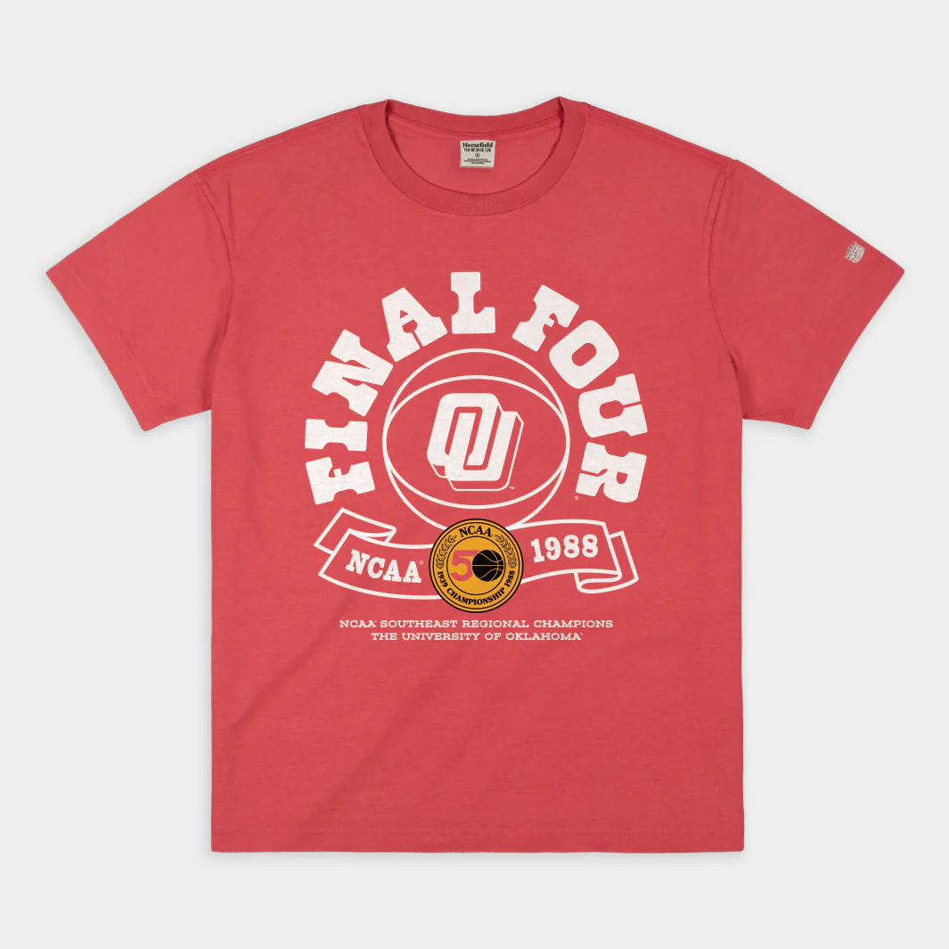 OU Men's Basketball 1988 Final Four Heavyweight Tee