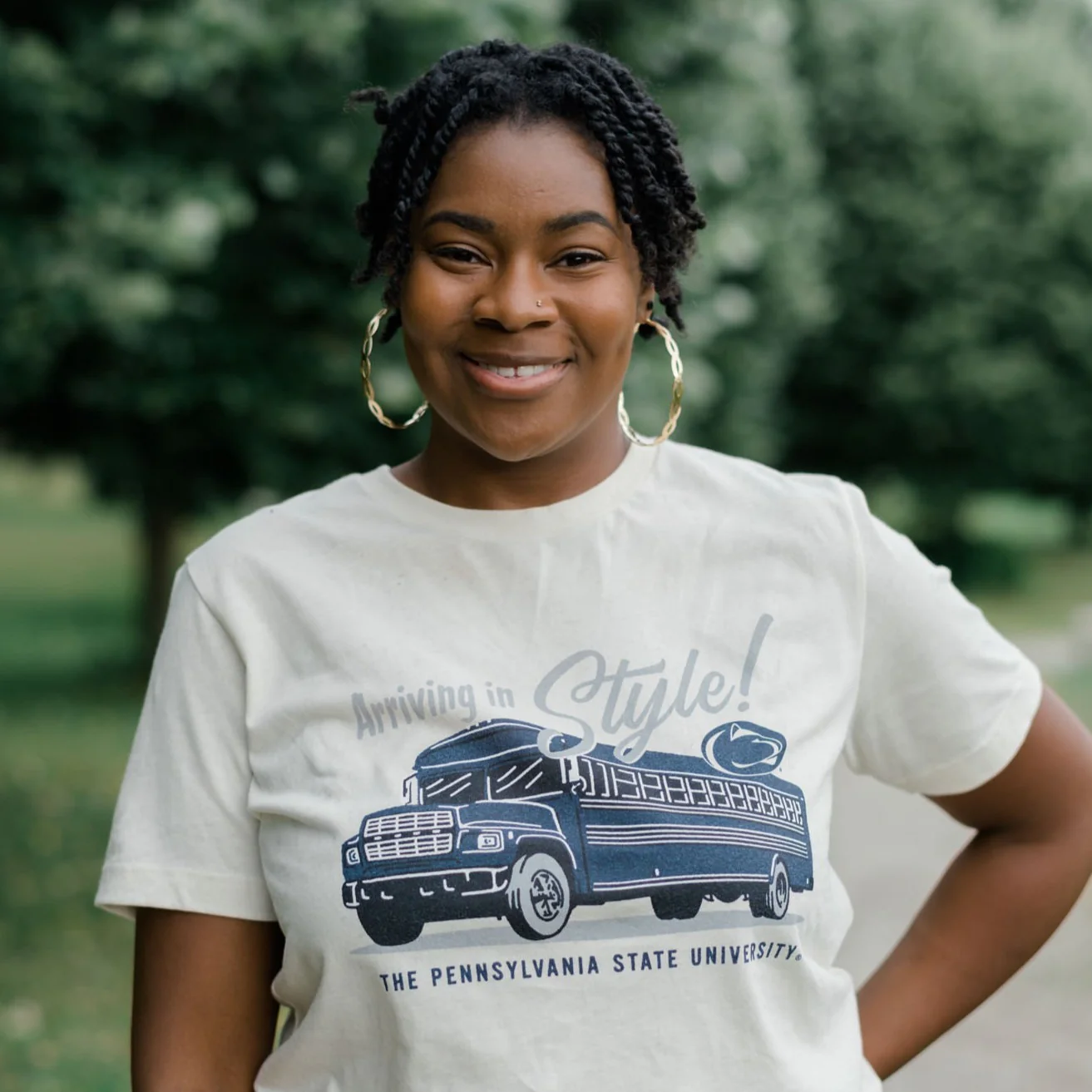 Penn State Football Pregame Bus Arrival Tee - Image 2