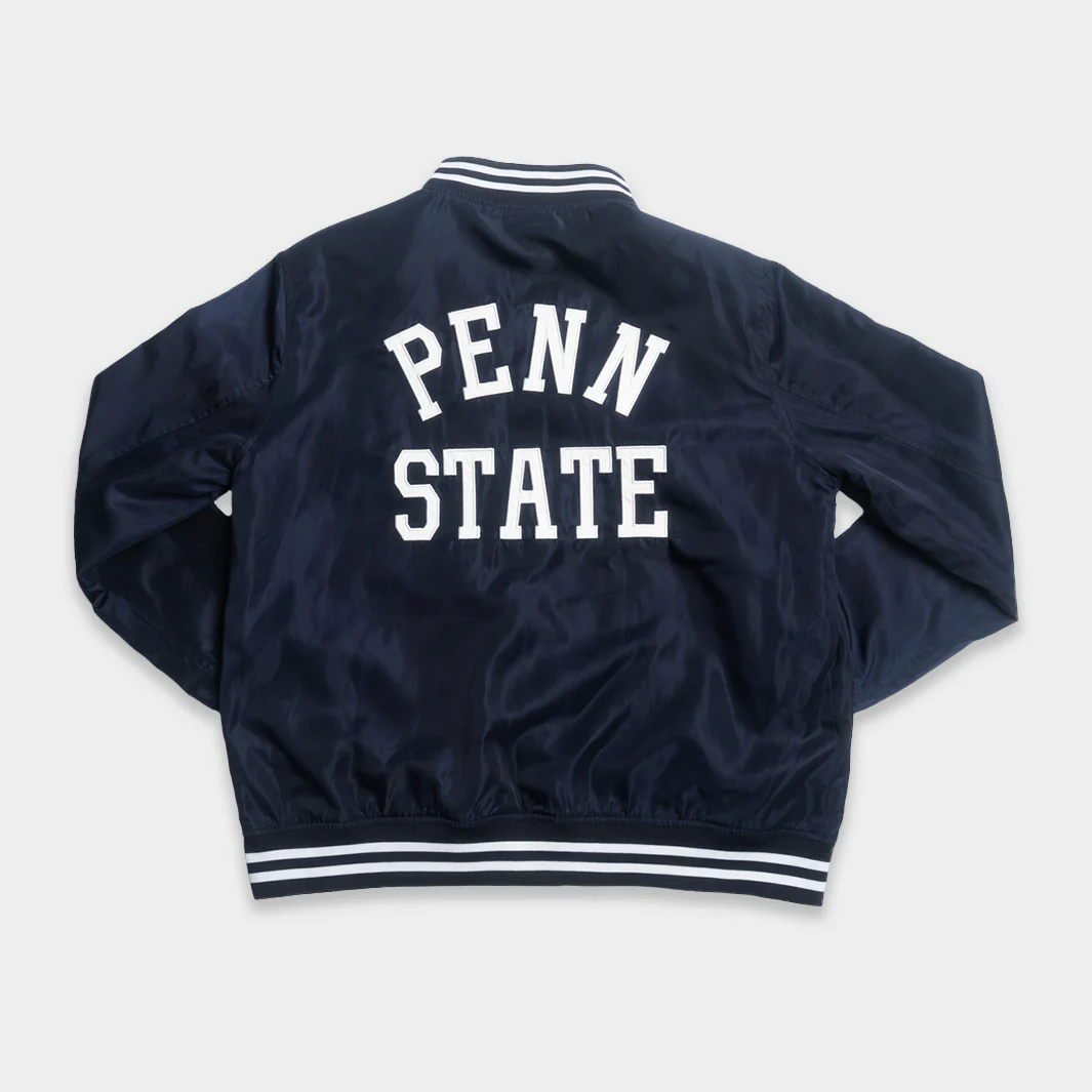 Penn State Nittany Lions Vintage-Inspired Bomber Jacket - Image 2