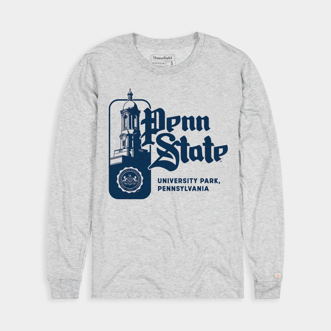 Penn State Old Main and Script Long Sleeve