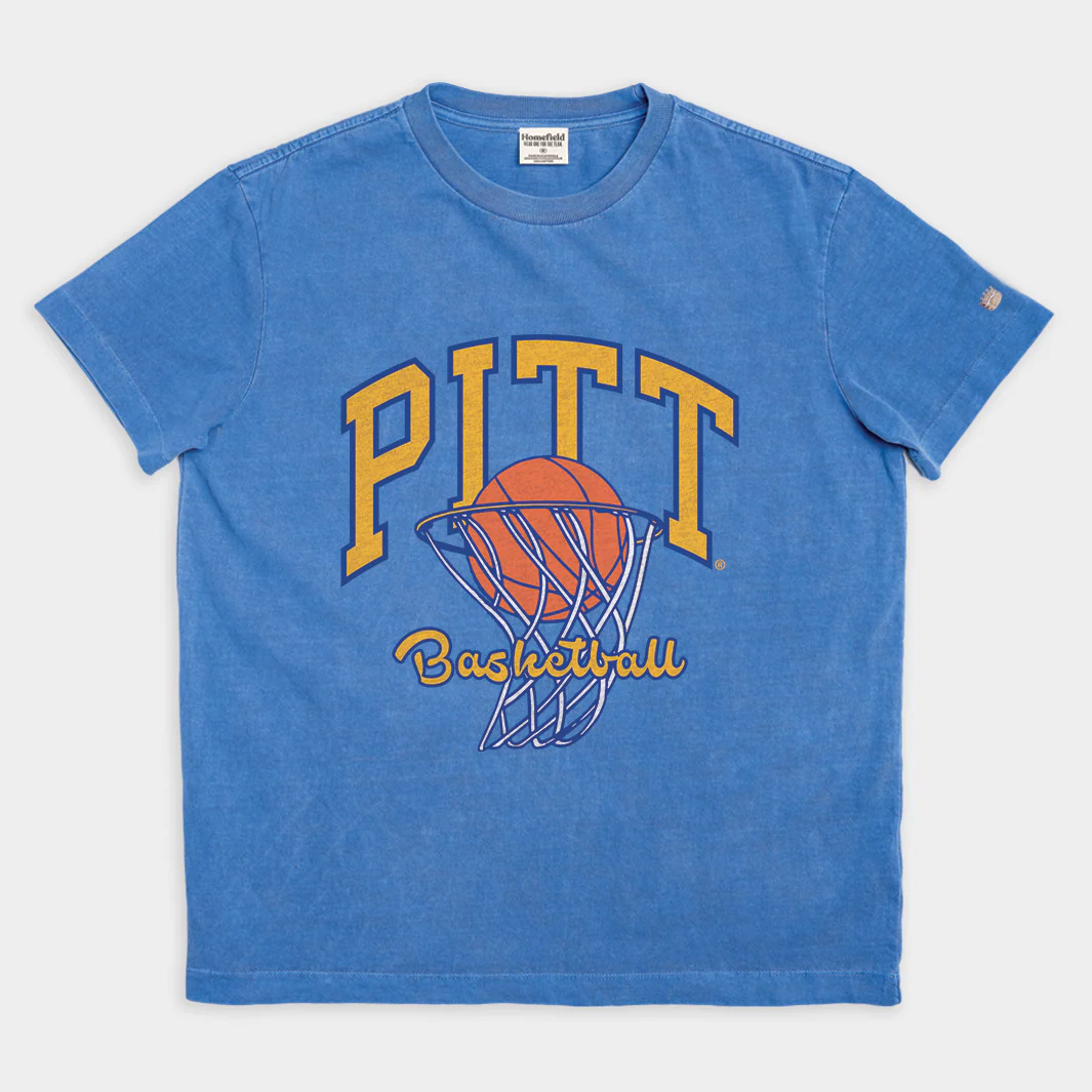 Pitt Basketball Heavyweight Tee