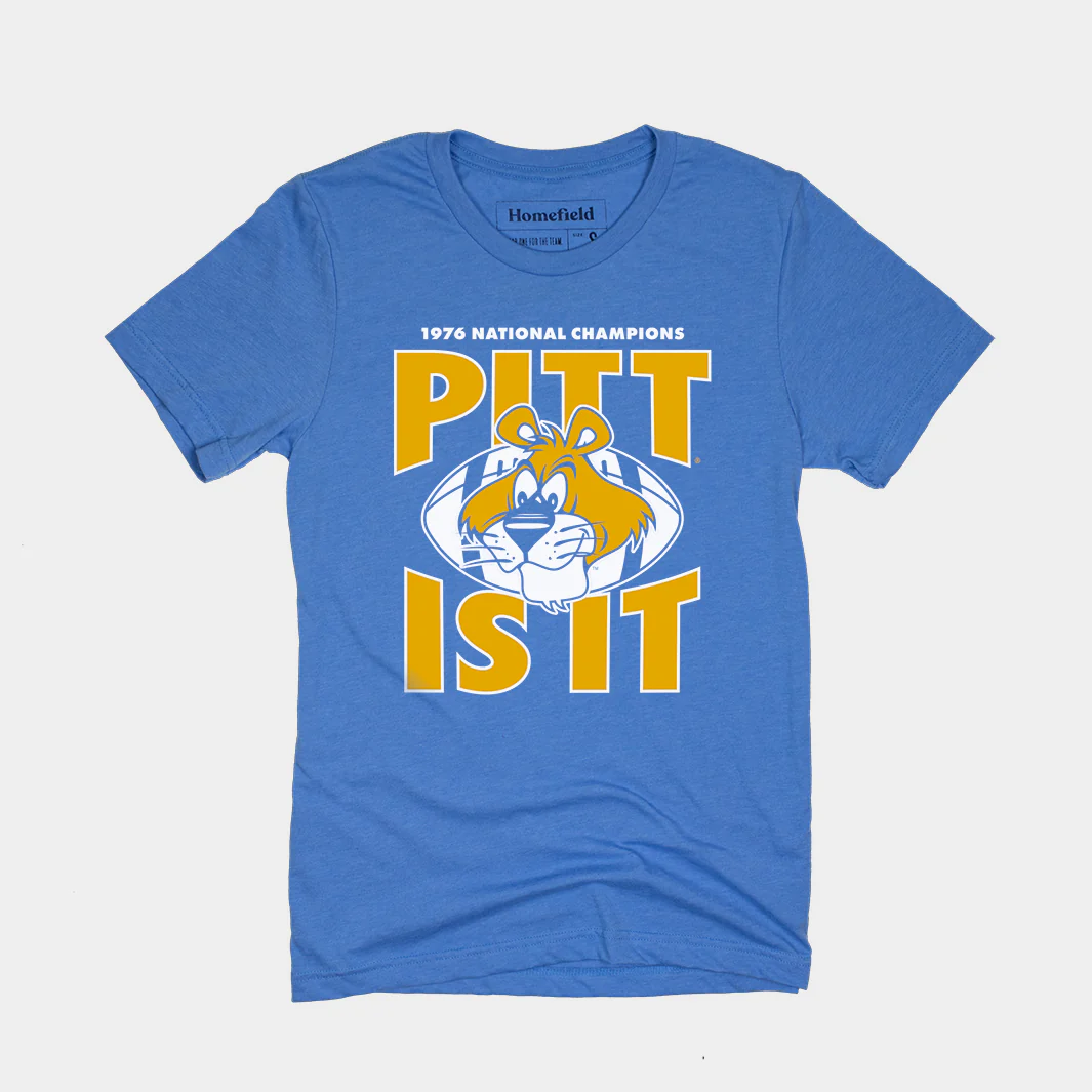 “Pitt Is It” 1976 National Champs Vintage Tee