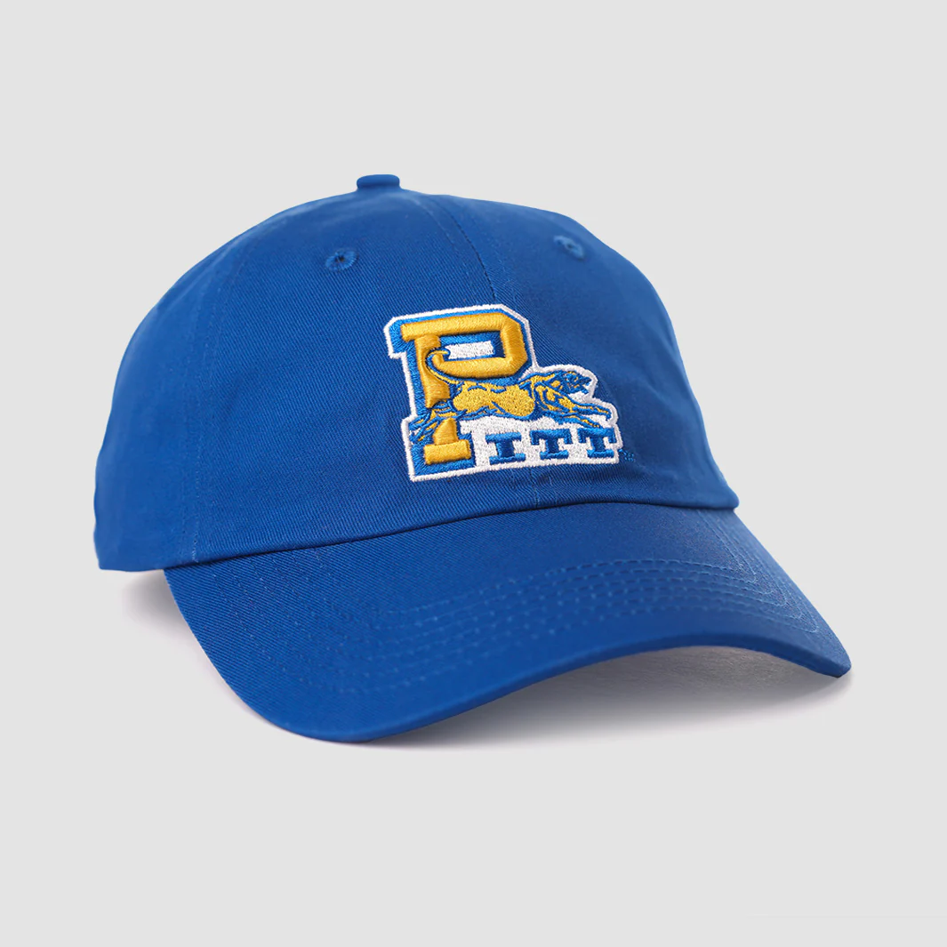 Pitt Panthers '80s Logo Dad Hat - Image 2