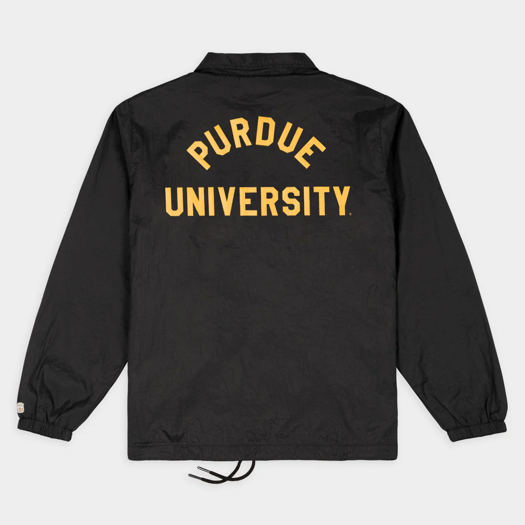 Purdue Boilermakers Block "P" Coaches Jacket - Image 2