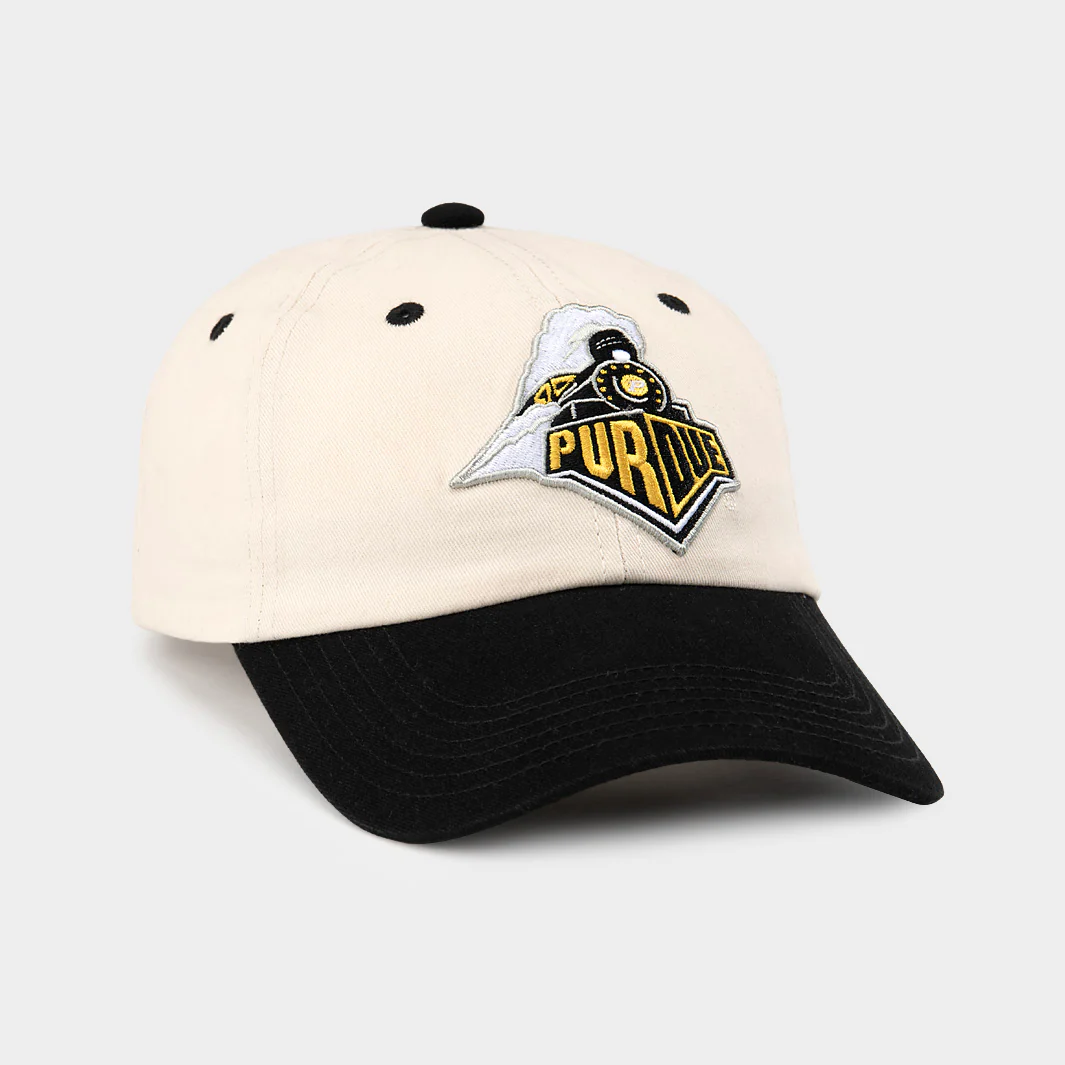Purdue Retro Boilermaker Special Two-Tone Dad Hat - Image 2