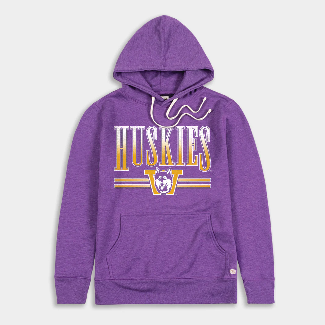 Retro 1990s-Inspired Washington Huskies Hoodie