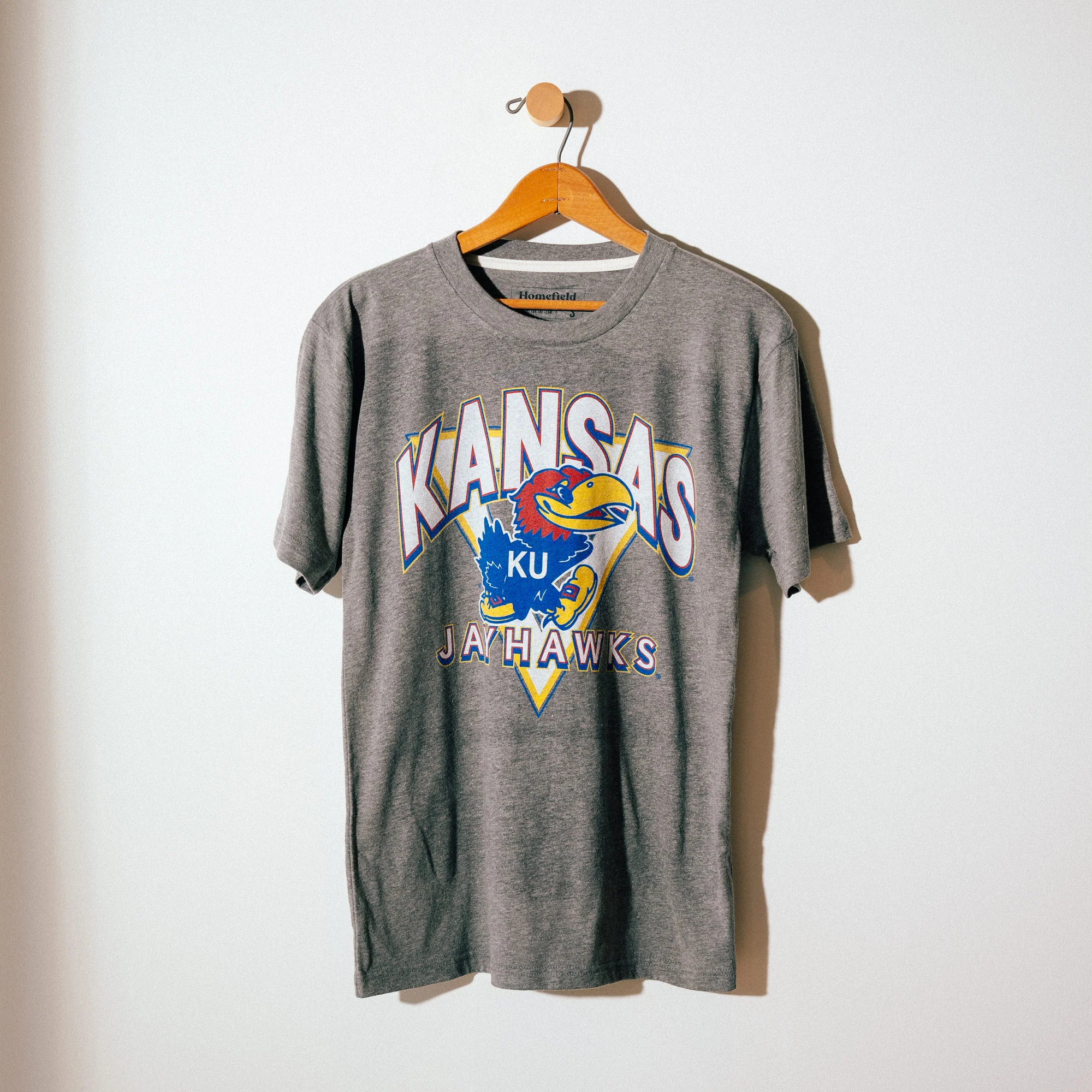 Retro Arched Kansas Jayhawks Tee - Image 2