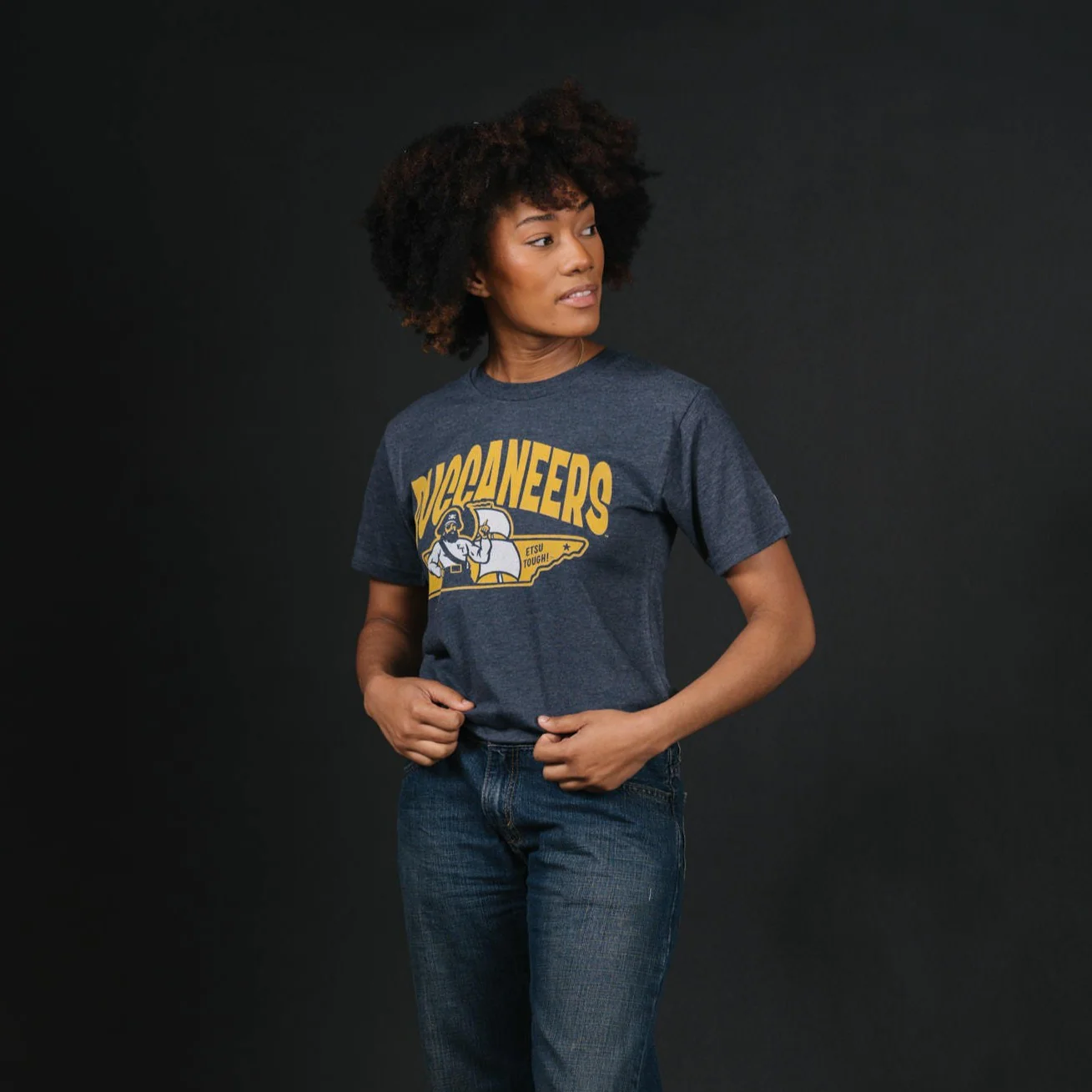 Retro Buccaneers "ETSU Tough!" Tee - Image 2
