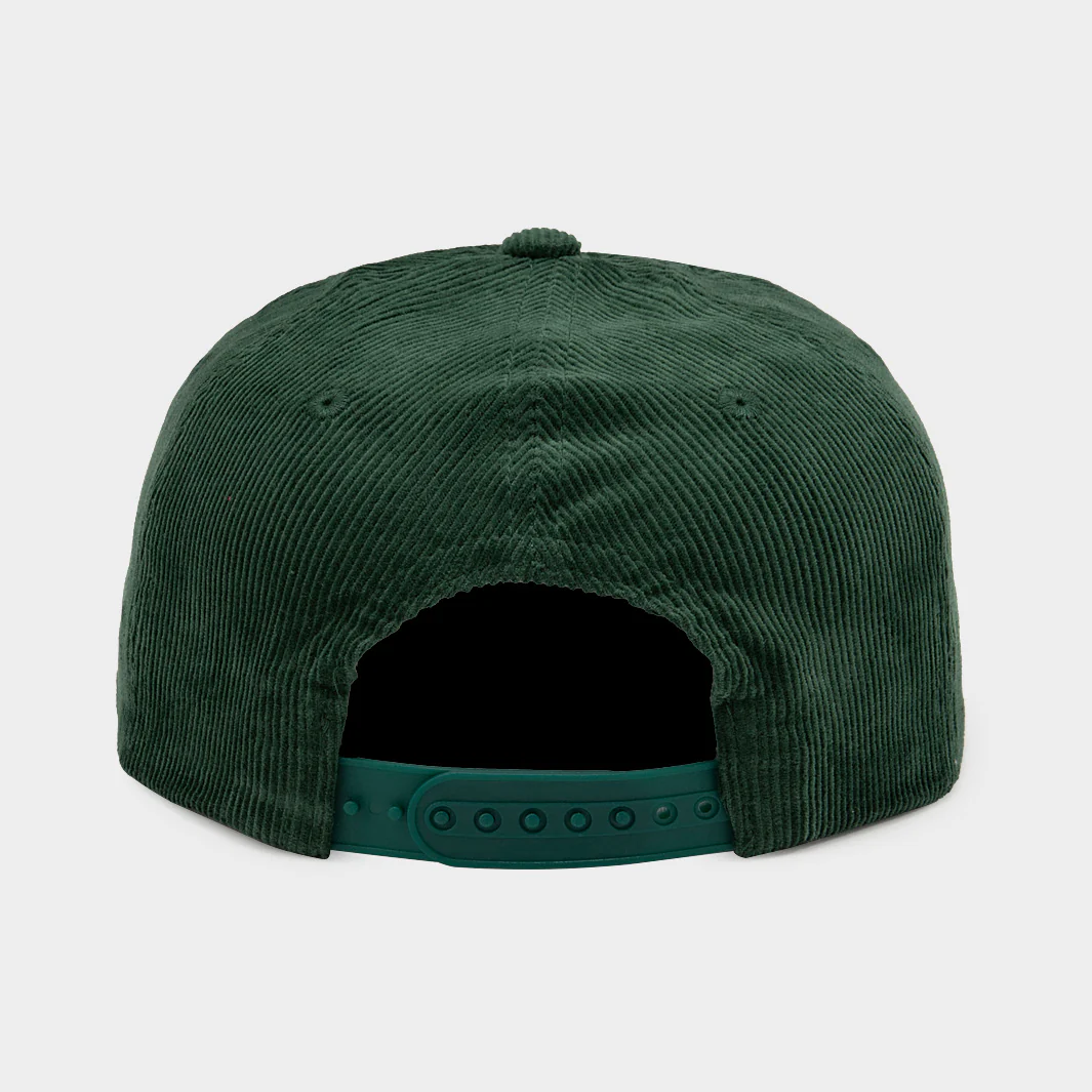 Retro-Inspired Marshall Script Corduroy Hat - Image 3
