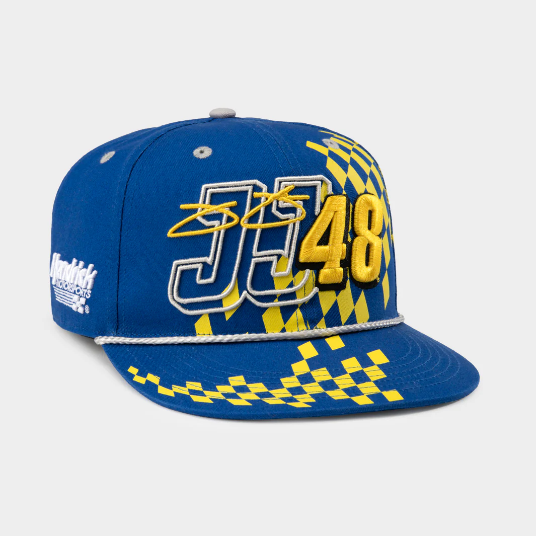 Retro Jimmie Johnson Driver Snapback Hat - Image 2