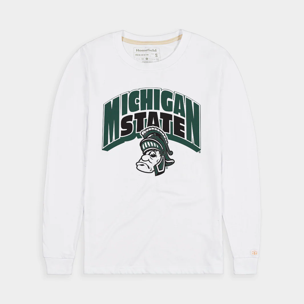 Retro Michigan State Spartans Long Sleeve