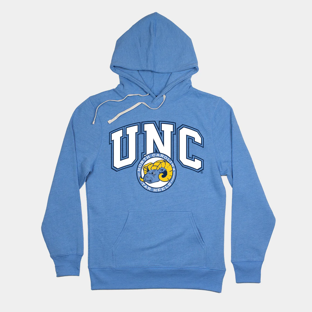Retro UNC Tar Heels Classic Hoodie