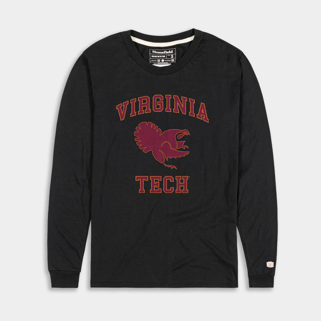 Retro Virginia Tech Gobblers Long Sleeve