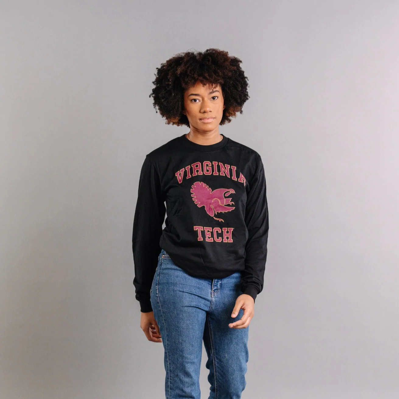 Retro Virginia Tech Gobblers Long Sleeve - Image 2