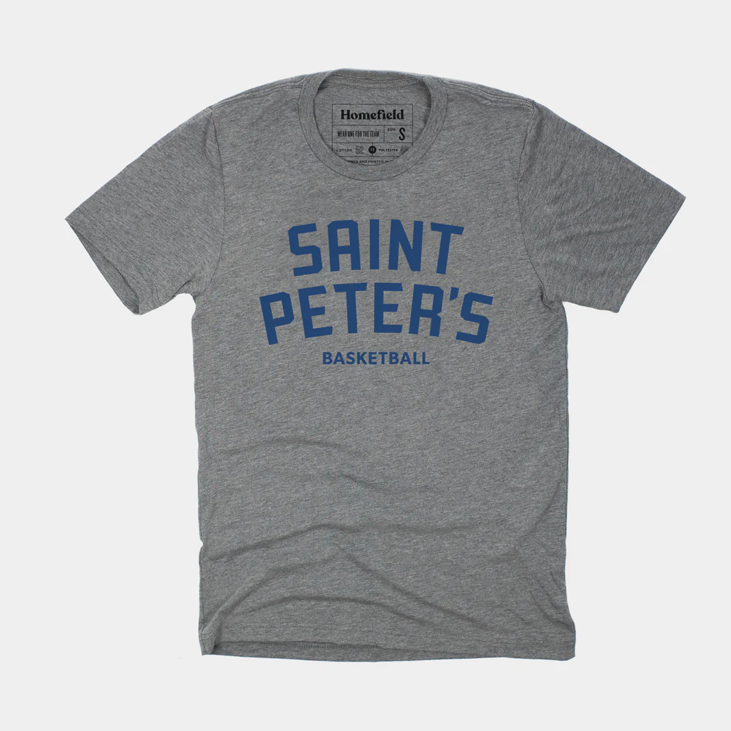 Saint Peter's Basketball Tee
