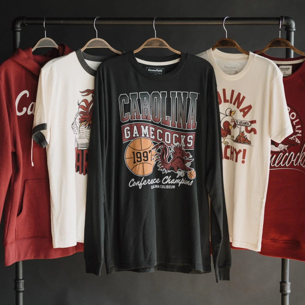 SC Basketball 1997 Conference Champs Long Sleeve - Image 2