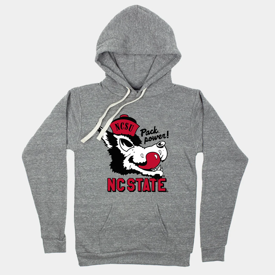 Vintage NC State Slobbering Wolf Hoodie