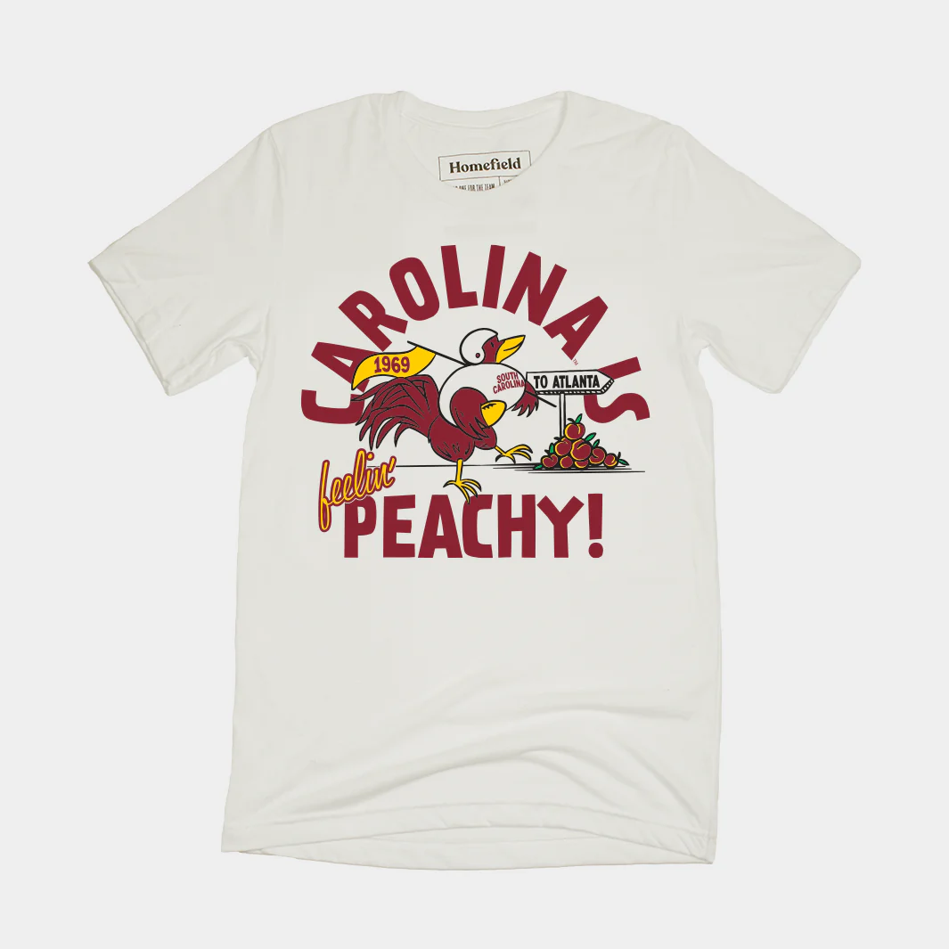 "Carolina is Peachy" 1969 Football Tee