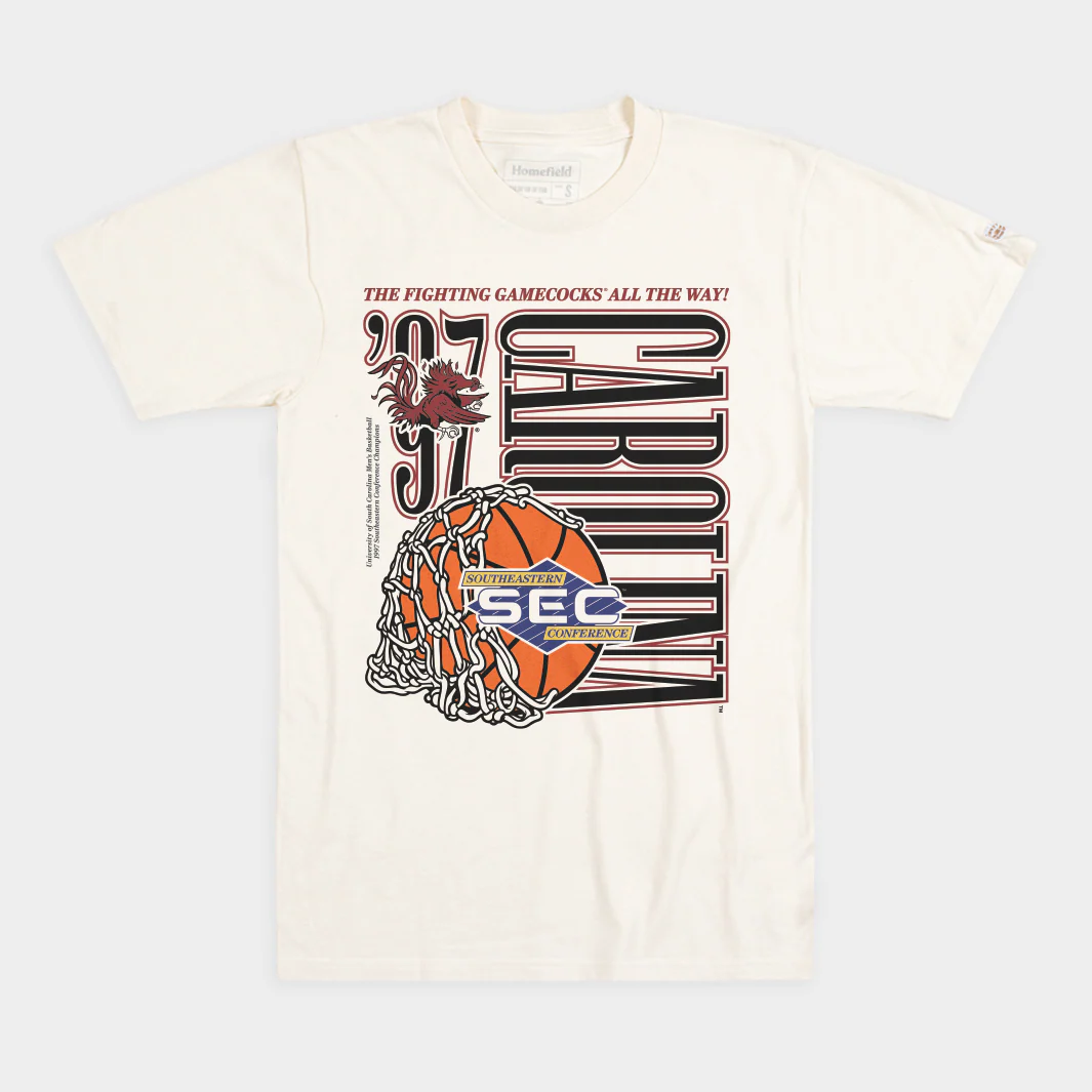 South Carolina Men's Basketball 1997 SEC Champions Tee