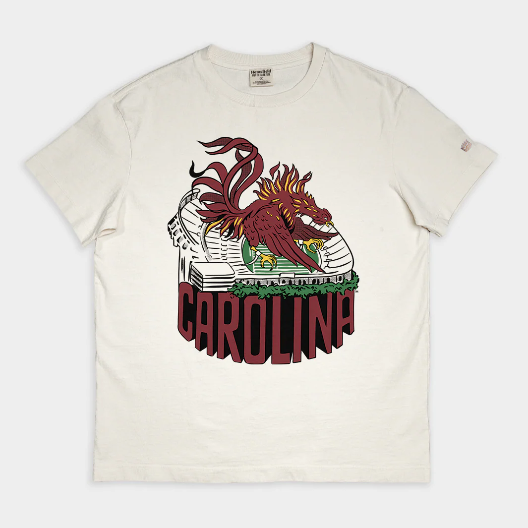 South Carolina Williams-Brice Stadium Vintage Heavyweight Tee
