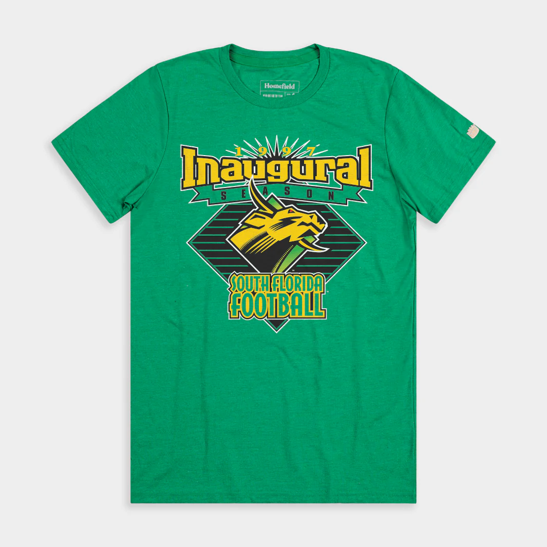 South Florida Bulls Football 1997 Inaugural Season Tee