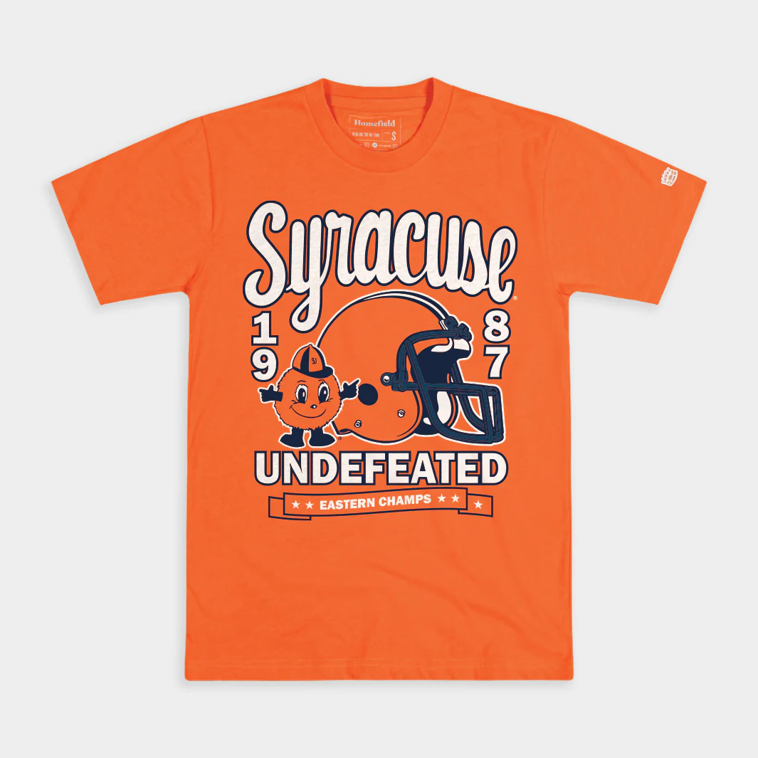 Syracuse Football 1987 Undefeated Eastern Champs Tee