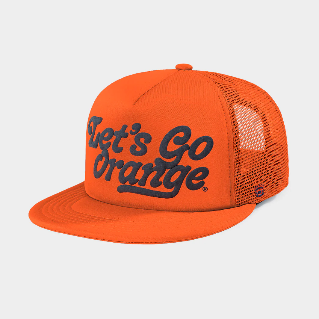 Syracuse "Let's Go Orange" Puff Ink Trucker Hat