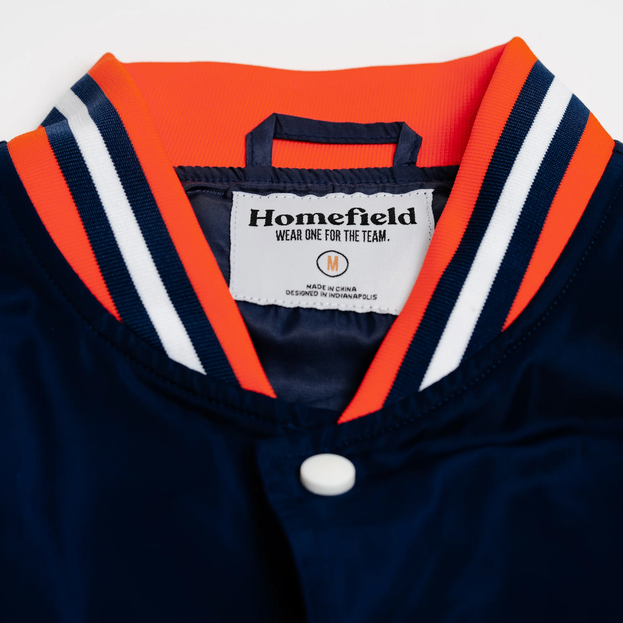 Syracuse Orange Retro Otto Bomber Jacket - Image 5