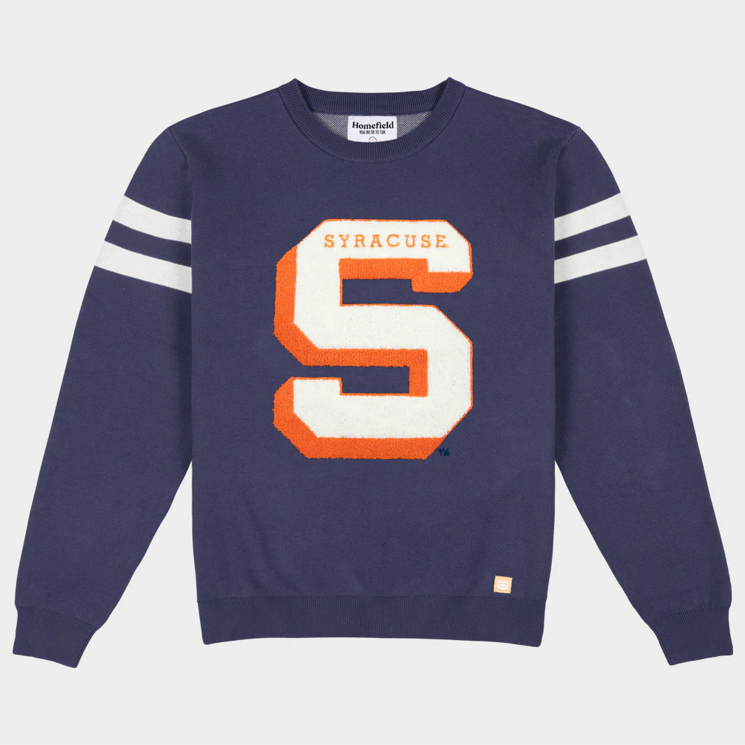 Syracuse Orange Vintage Logo Knit Sweater