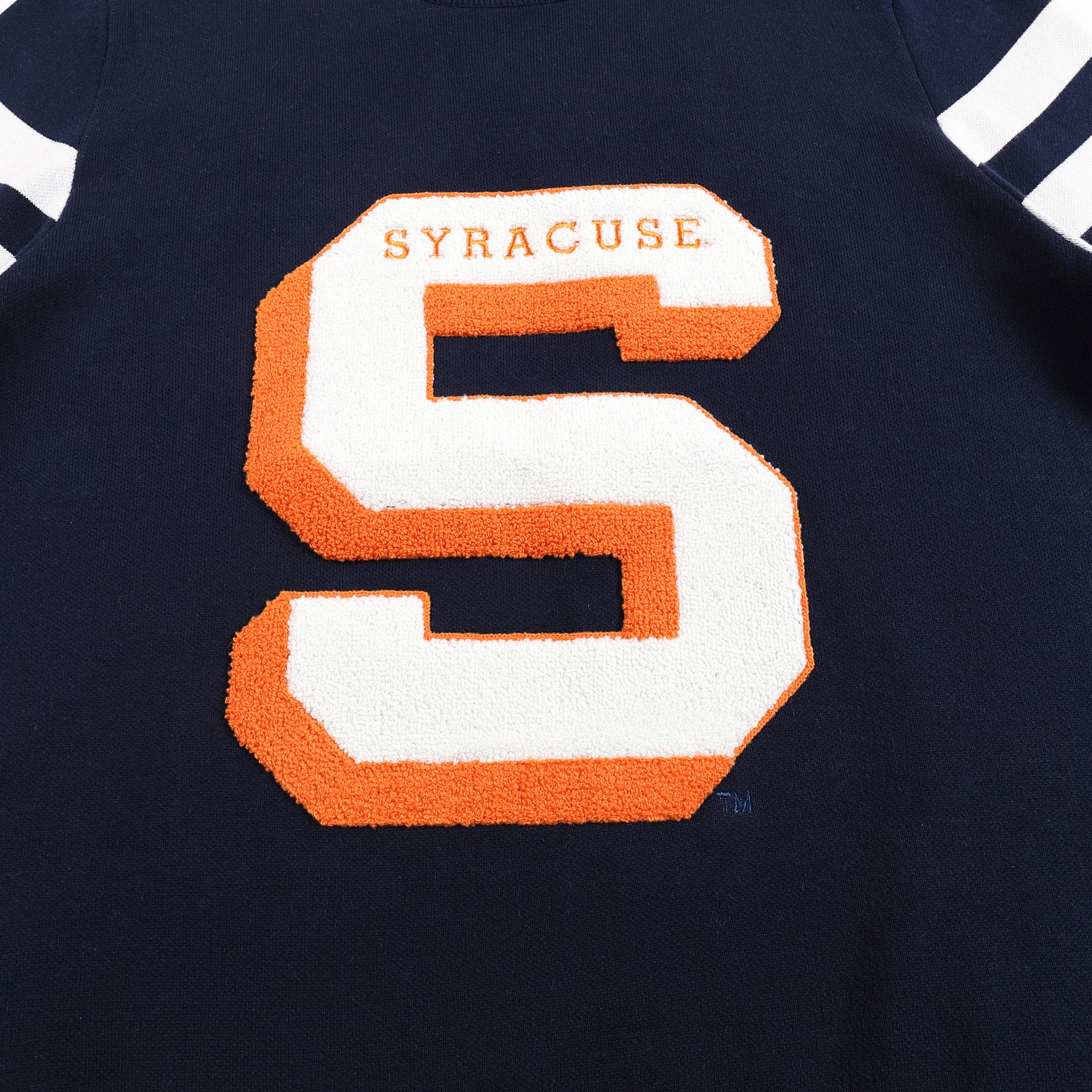 Syracuse Orange Vintage Logo Knit Sweater - Image 3
