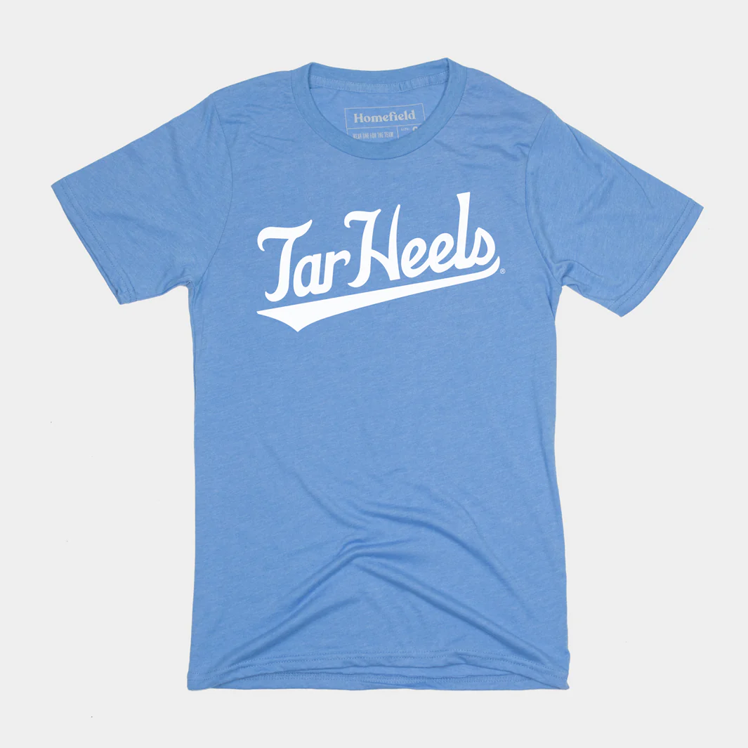 Tar Heels Script Tee