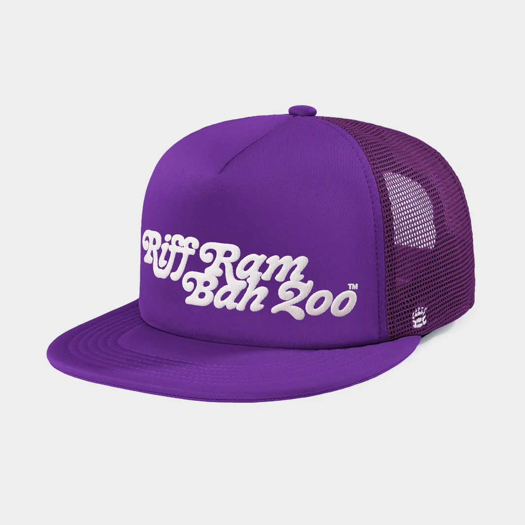 TCU "Riff Ram Bah Zoo" Puff Ink Trucker Hat