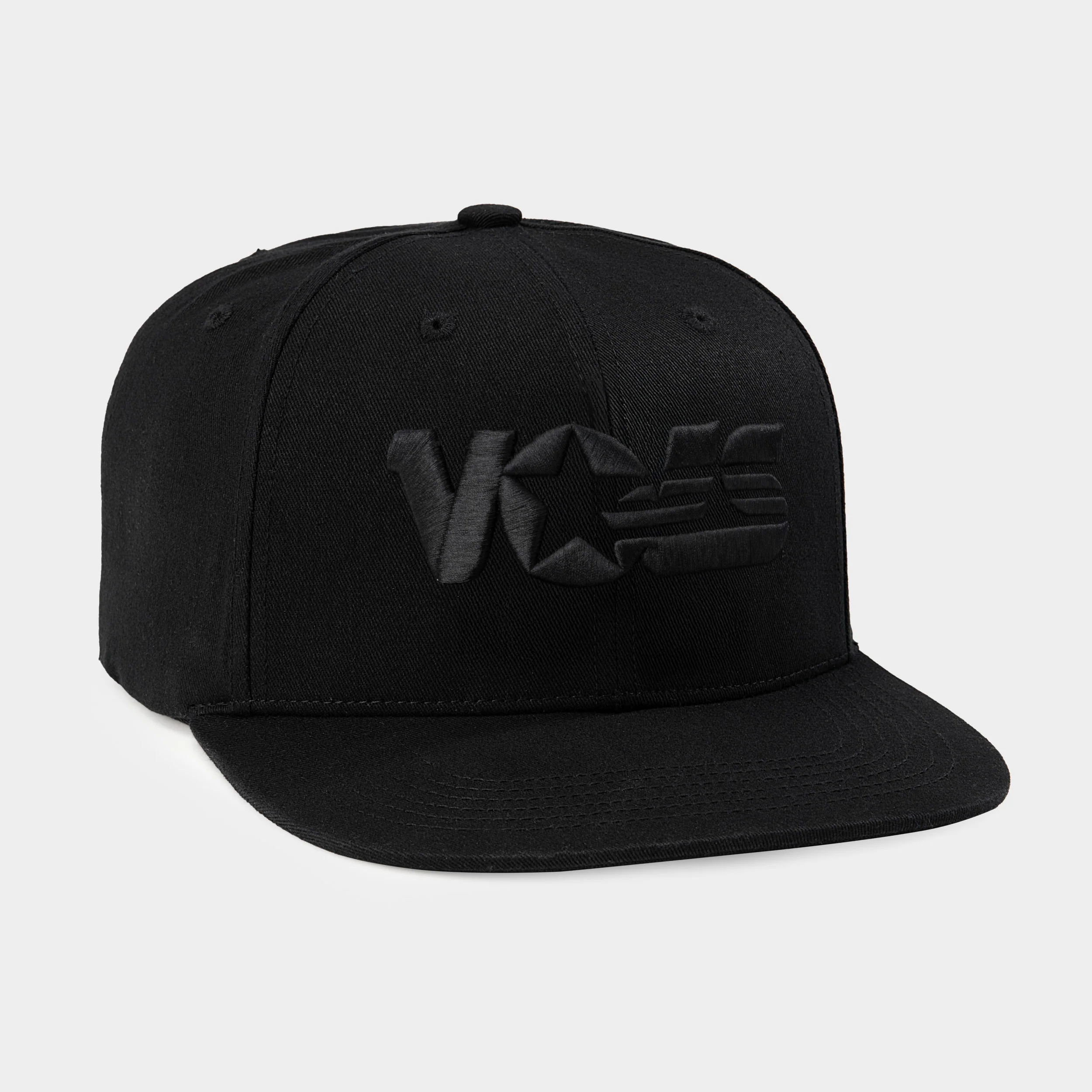 Tennessee Volunteers Logo Blackout Snapback Hat - Image 2