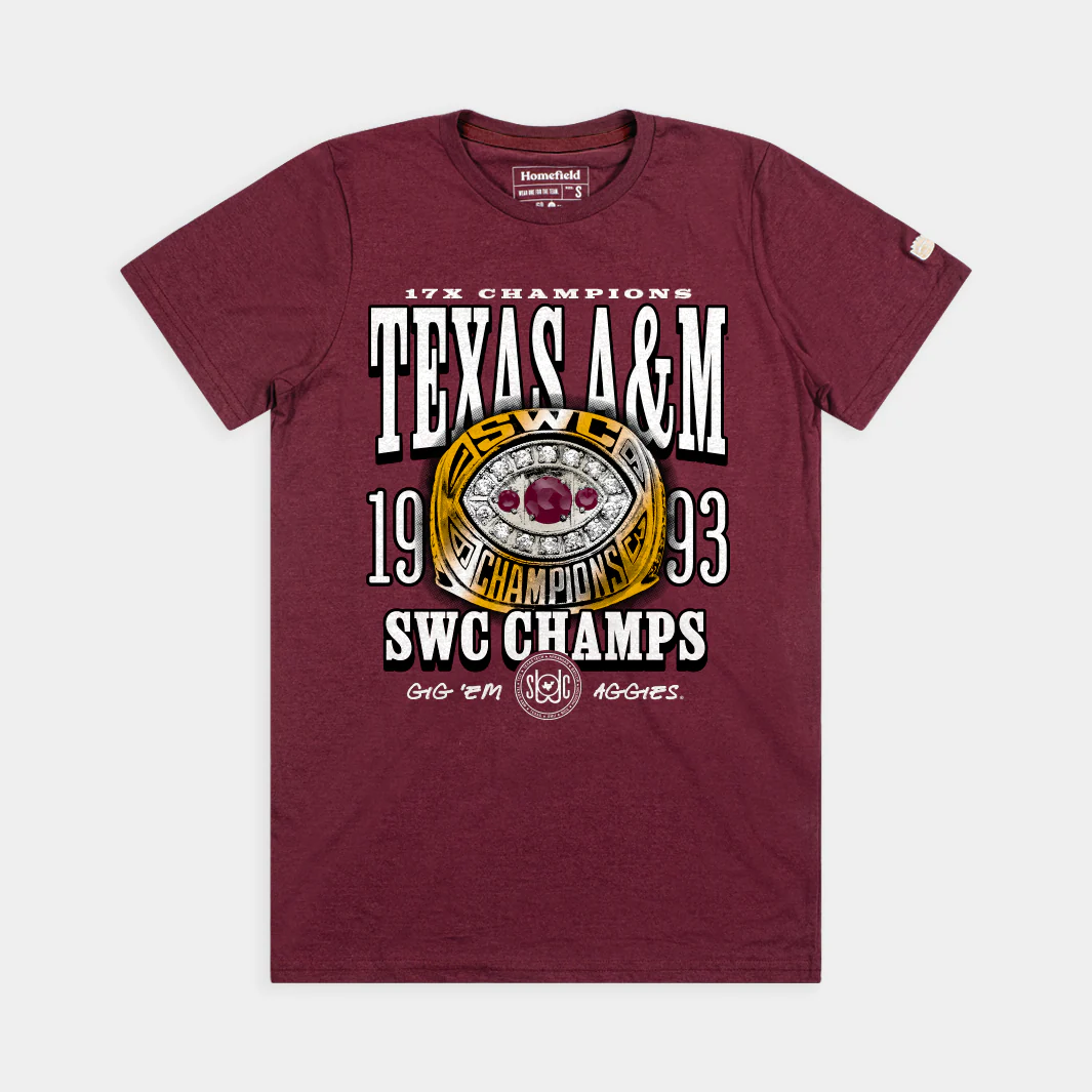 Texas A&M 1993 SWC Champions Tee