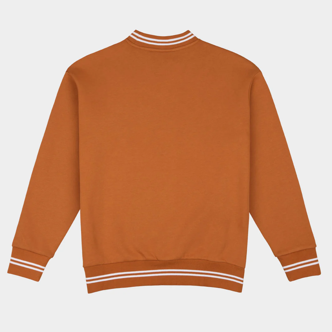 Texas Football Embroidered Tri-Stripe Crewneck - Image 2