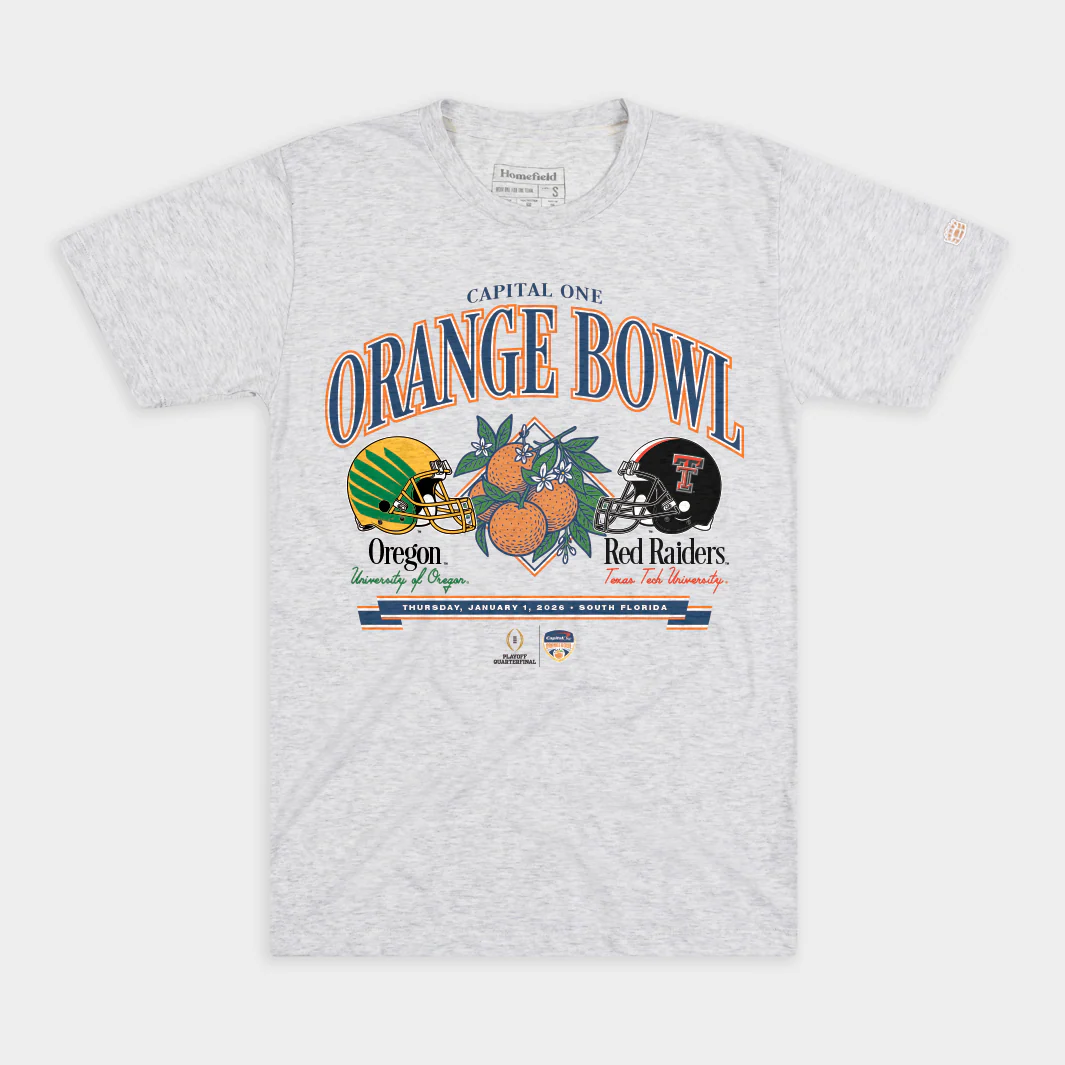 Texas Tech vs. Oregon 2026 Orange Bowl Tee