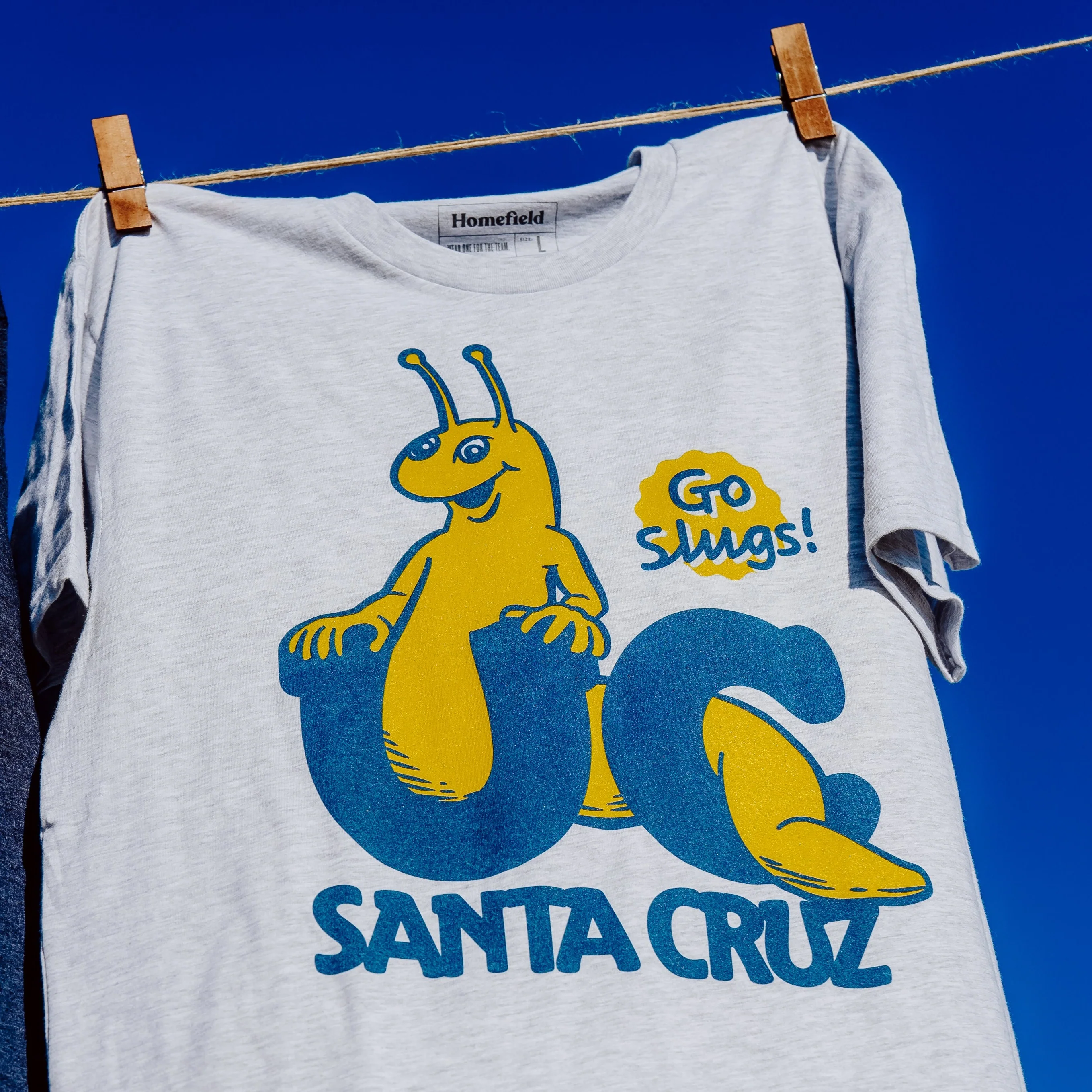 UC Santa Cruz Retro Banana Slugs Logo Tee - Image 2