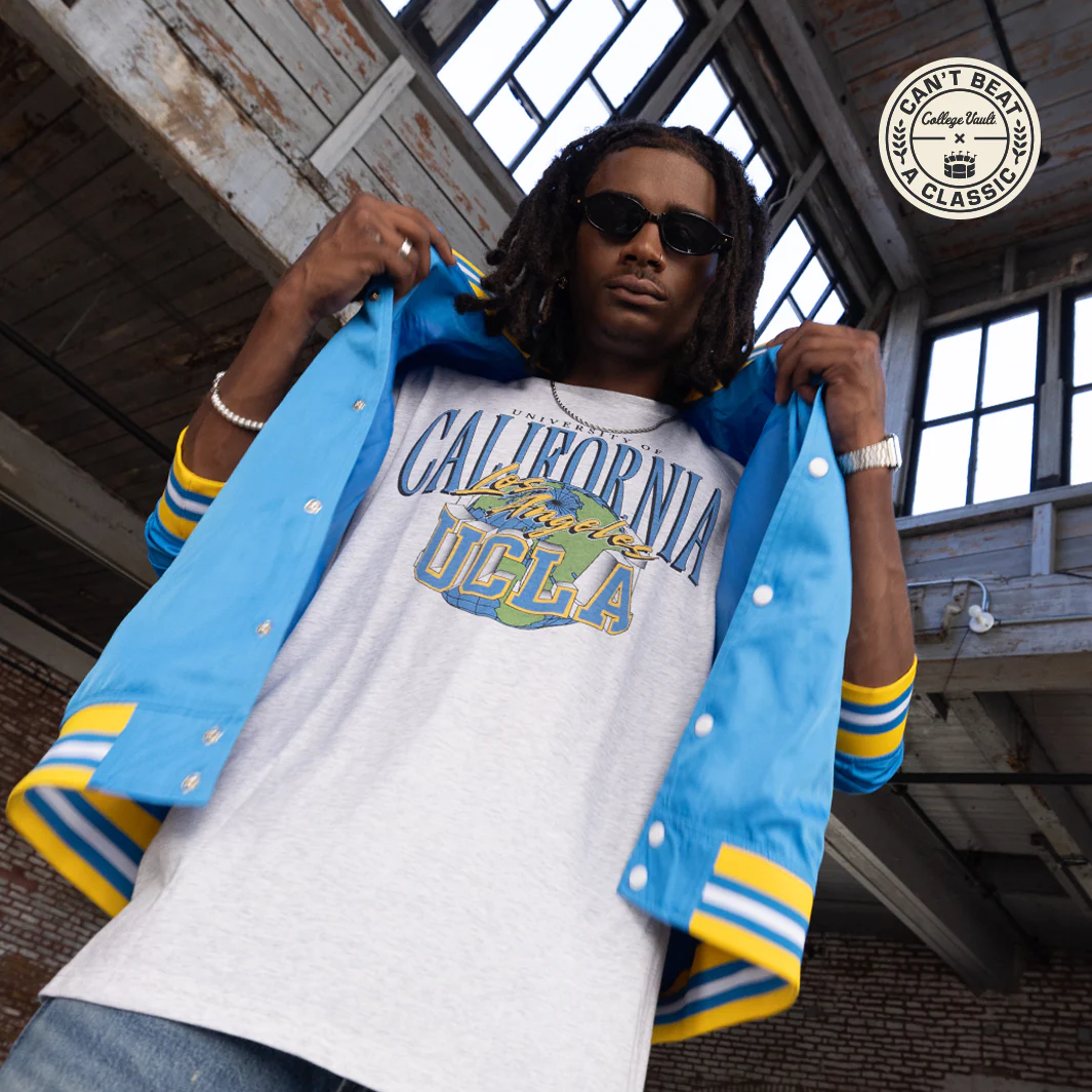 UCLA Bruins '90s-Inspired Vintage Globe Tee - Image 2