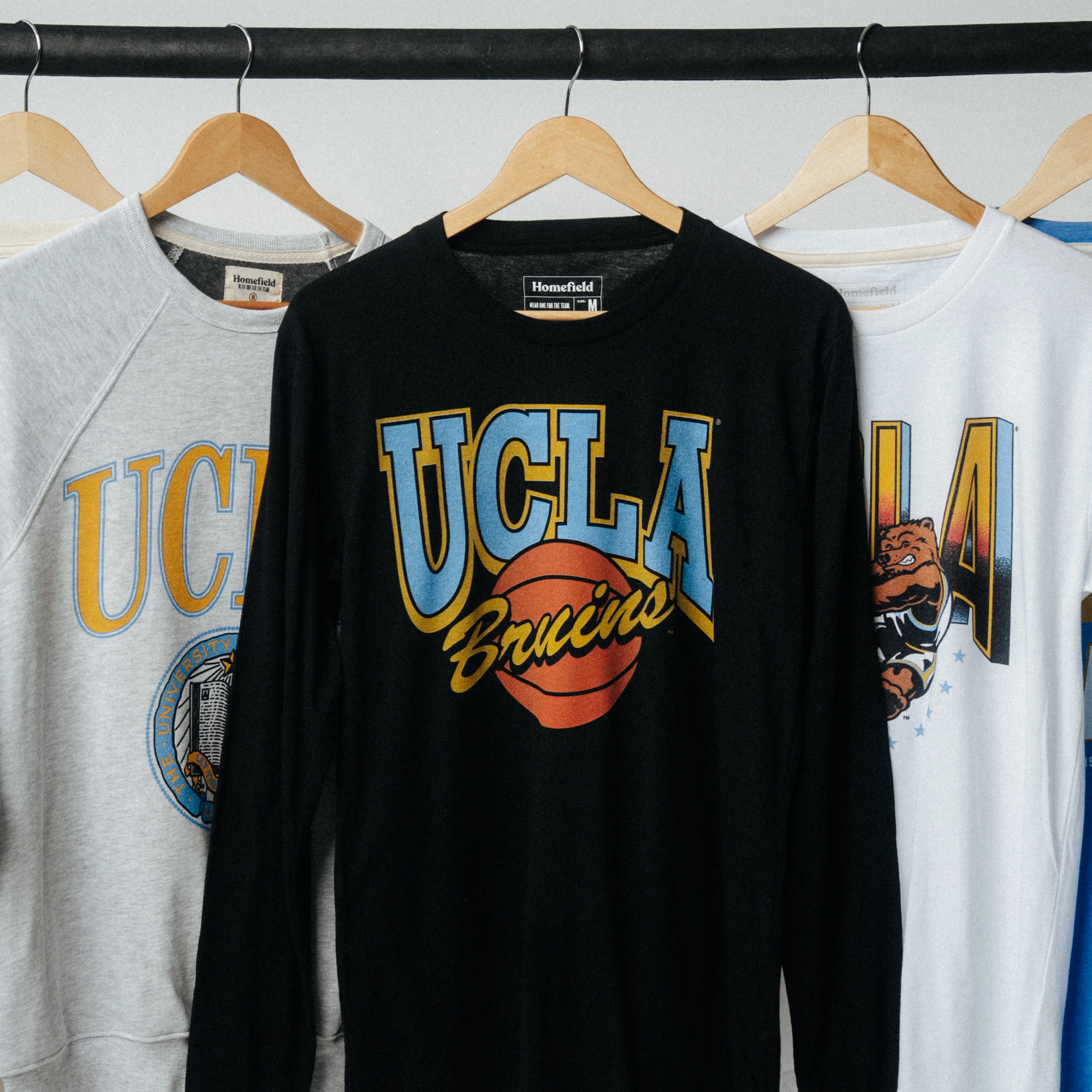 UCLA Bruins Basketball Retro Long Sleeve - Image 2