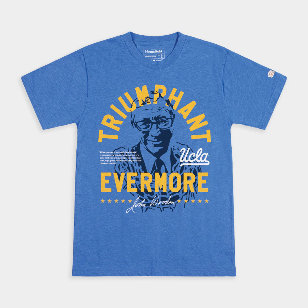 UCLA John Wooden Triumphant Evermore Tee